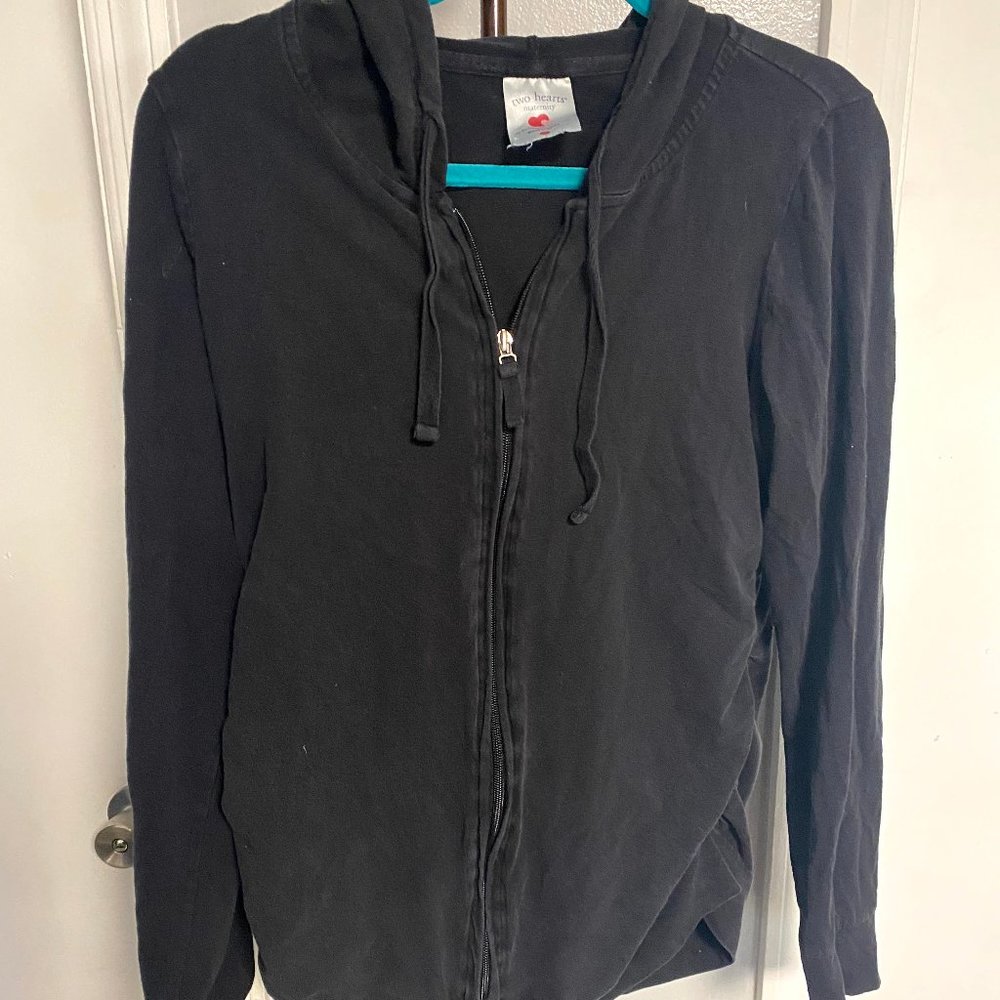 Maternity Zip Up Hoodie